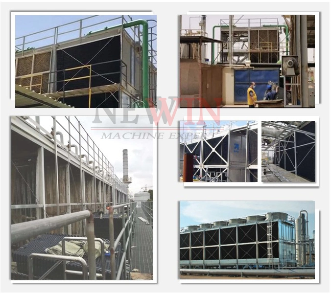 mAh Series Cooling Tower Fills/Fill Film 0.38mm Thickness 760/915/1020/1220/1320/1520mm Width