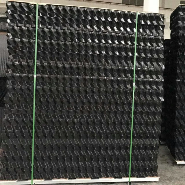 Cellular Type Black Industrial Cooling Tower Drift Eliminator