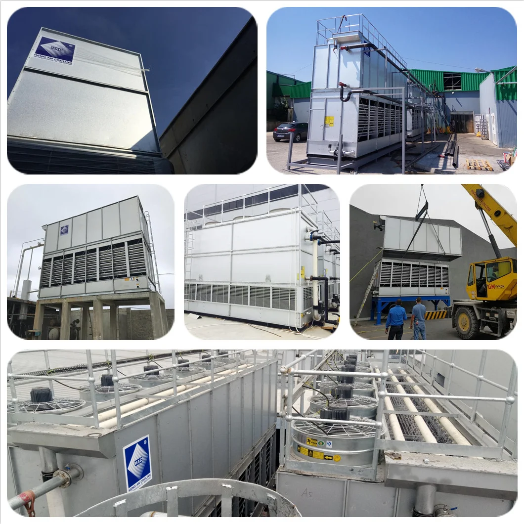 100 Tons Cooling Water Closed System with Simens Fans Cooling Tower